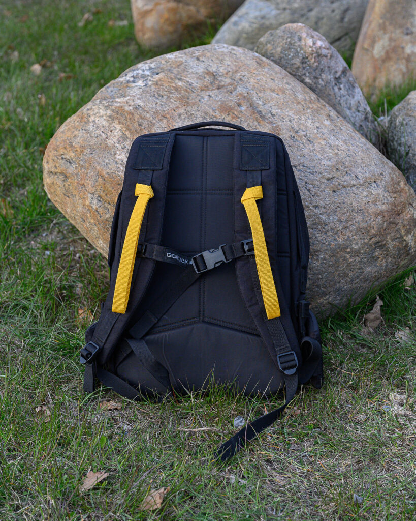 Yellow ruckstrap